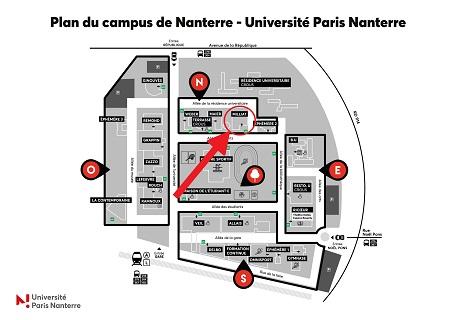 LOCALISATION DU BÂTIMENT MILLIAT (S)